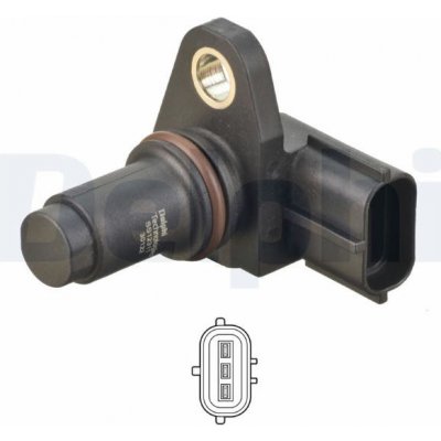 Snímač, poloha vačkového hřídele DELPHI SS12311-12B1 – Hledejceny.cz