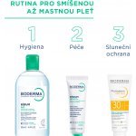 Bioderma Sébium H2O micelární voda 500 ml – Zboží Mobilmania