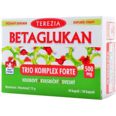 Terezia Company BetaGlukan Trio komplex forte 30 kapslí – Zboží Mobilmania