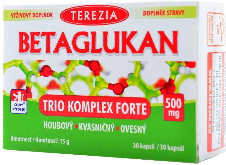 Terezia Company BetaGlukan Trio komplex forte 30 kapslí