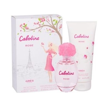 Gres Cabotine Rose EDT 100 ml + tělové mléko 200 ml dárková sada