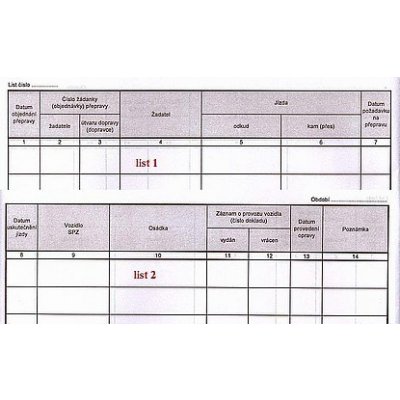Asopol 100305 Deník dispečera A4 – Zboží Živě