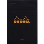 Rhodia Blok N°13 černý A6 linkovaný – Hledejceny.cz