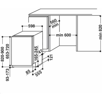 Whirlpool WIO 3T223PFG E