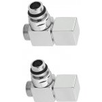 SAPHO CUBE připojovací sada ventilů ruční rohová, chrom – Hledejceny.cz