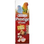 Versele-Laga Prestige Sticks tyčinky ořechy a hrozinky pro malé papoušky 60g – Zboží Dáma