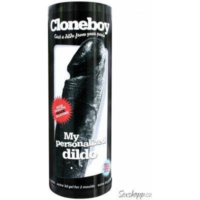 Cloneboy Black Dildo sada pro odlitek penisu E22616 – Zboží Dáma