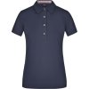 Dámská Trička James & Nicholson JN 969 button-down COT-020969m3901 Navy/červeno-navy-bílá