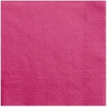 PartyDeco ubrousky papírové 3V magenta 33x33cm 20ks – Zboží Dáma