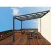 Pergola Covernit Hliníková pergola Vike 3,7 x 3,4 x 2,35 m antracit čirá