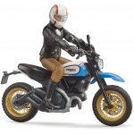 Bruder 63051 Ducati Scrambler Desert Sled s figurkou motorkáře – Hledejceny.cz