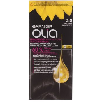 Garnier Olia 3.0 jemně černá barva na vlasy