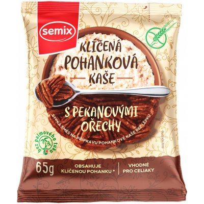 Semix Pohanková kaše s pekanovými ořechy bez lepku 65 g – Zbozi.Blesk.cz