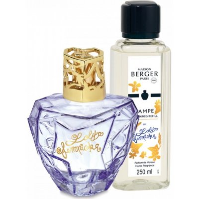 Maison Berger Paris Dárková sada katalytická lampa s vůní Lolita Lempicka Fialová 250 ml – Zboží Dáma