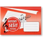 BOBO Notový sešit A5 – Zboží Mobilmania