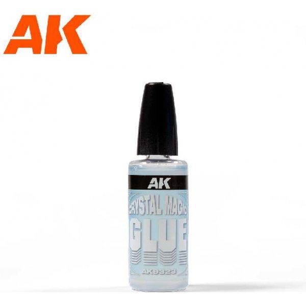 Příslušenství pro model vláčku AK Interactive Crystal Magic Glue lepidlo na kabinky 30ml