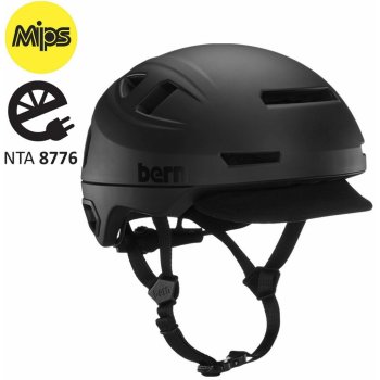 Bern Hudson Mips Matte black 2021