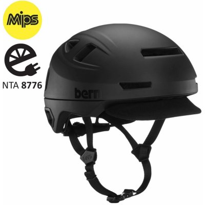 Bern Hudson Mips Matte black 2021