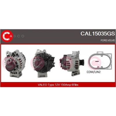 generátor CASCO CAL15035GS – Hledejceny.cz