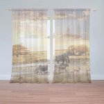 Záclony Safari: 2 ks - 150x250 cm - Sablio – Hledejceny.cz