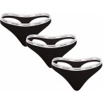 Calvin Klein 3PACK dámská tanga černé (QD5209E-UB1) – Zboží Dáma