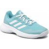 Dámské tenisové boty adidas GameCourt 2 W GW6262 Aqua / Bílá / Tmavě růžová