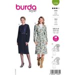 Střih Burda 5784 na dámské šaty – Zboží Dáma