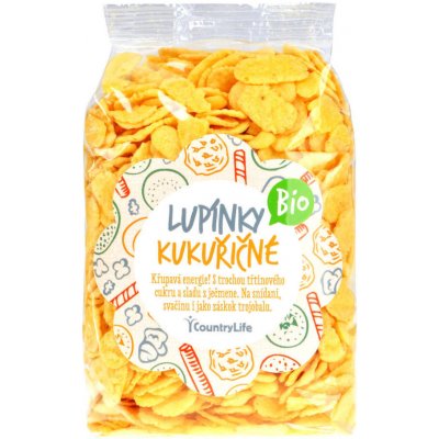 Country Life Lupínky kukuřičné 200 g BIO 200 g – Zboží Mobilmania