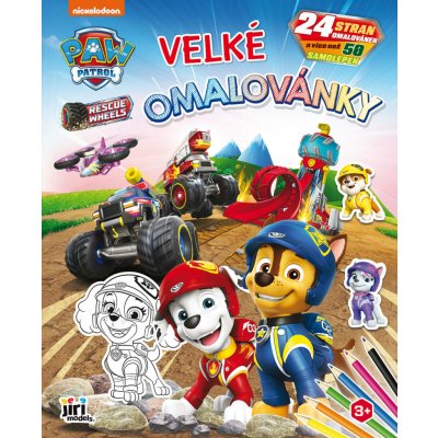 Tlapková patrola Velké omalovánky – Sleviste.cz