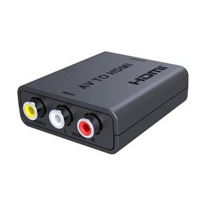 PremiumCord převodník AV kompozitního signálu a stereo zvuku na HDMI 1080P - khcon-47 khcon-47 – Zboží Mobilmania