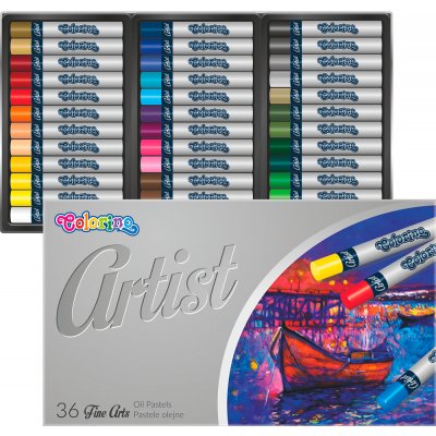 Artist Colorino Pastely olejové 36 barev – Zboží Dáma