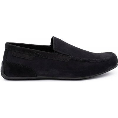 Pánské kožené mokasíny 2105 black nubuck – Zboží Mobilmania