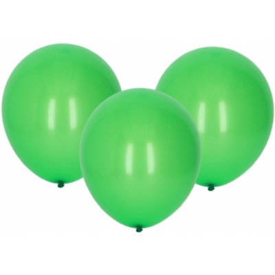 Balónek nafukovací 30 cm sada zelený – Zboží Mobilmania