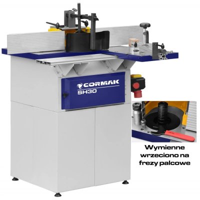 Frézka se spodním vřetenem na dřevo SH-30 400V – Zboží Mobilmania