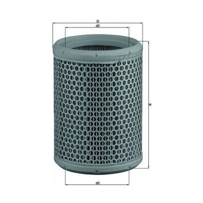 MAHLE ORIGINAL Vzduchový filtr LX130 – Hledejceny.cz