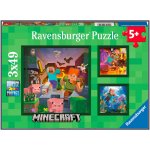 Ravensburger 056217 Minecraft Biomes 3x49 dílků – Zboží Mobilmania