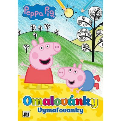 Omalovánky A4 Prasátko Peppa – Zboží Mobilmania