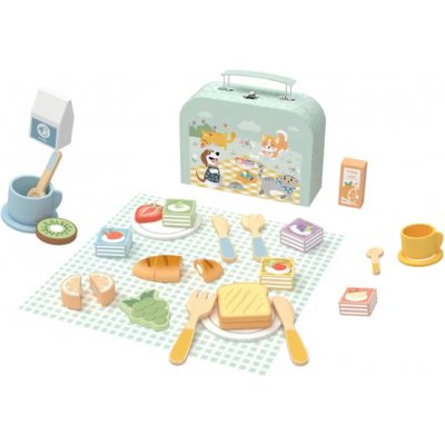 TookyToy Dřevěný piknikový set – Zboží Mobilmania