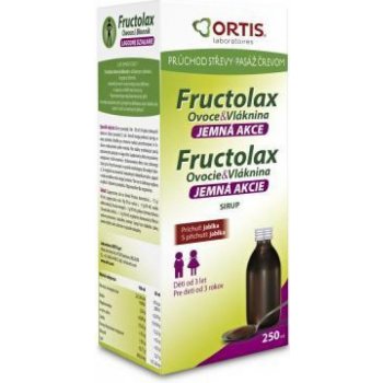 Ortis Fructolax Sirup pro děti 250 ml