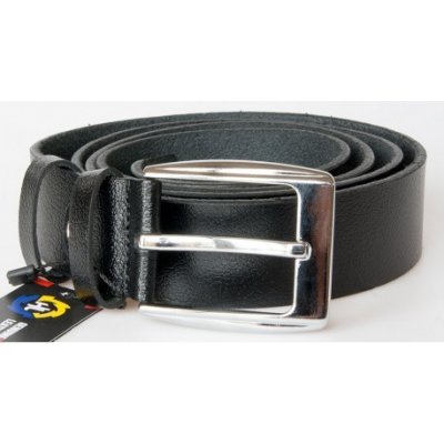 Pánský kožený opasek FLW černý – Zboží Dáma