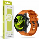 Mobile Origin Easy Strap Silicone Watch 22mm oranžový MO-ESS-22-ORG – Zboží Živě