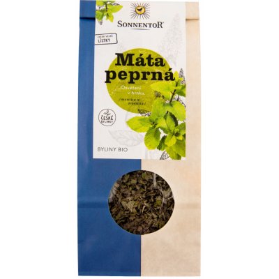 Sonnentor BIO bylinný čaj Máta peprná Mentha piperita sypaný 50 g – Hledejceny.cz