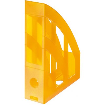 HERLITZ Stojan na časopisy - Classic oranžový - transparent. – Hledejceny.cz