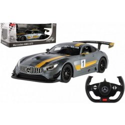 Rastar RC Auto Mercedes AMG GT3 2,4 GHz RTR Stříbrná 1:14