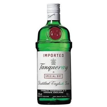 Tanqueray Export Strength London Dry Gin 43,1% 1 l (holá láhev)