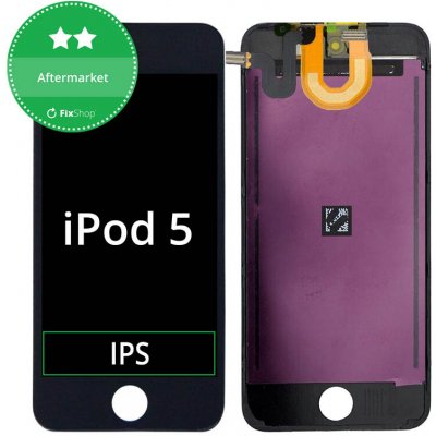 Apple LCD Displej pro iPod Touch (5th Gen, 6th Gen, 7th Gen), Black, Dotykové sklo s rámem, Black – Hledejceny.cz