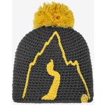 La Sportiva Dorado beanie Carbon Yellow čepice s bambulí – Sleviste.cz