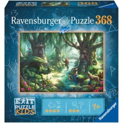 Ravensburger 129553 Exit KIDS: V magickém lese 368 dílků