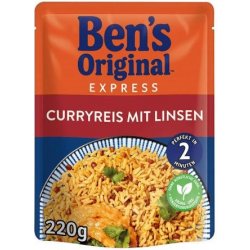 Uncle Ben's Expres Kari rýže s čočkou 220 g