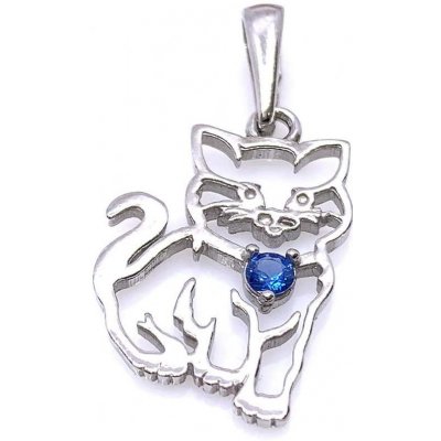 Jan Kos jewellery Stříbrný přívěsek kočička 32107827